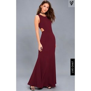 Lulus Maroon Gown